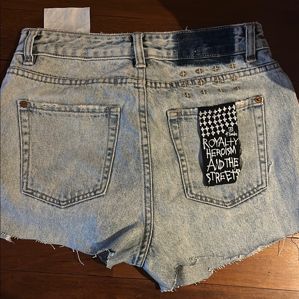 KSUBI denim shorts